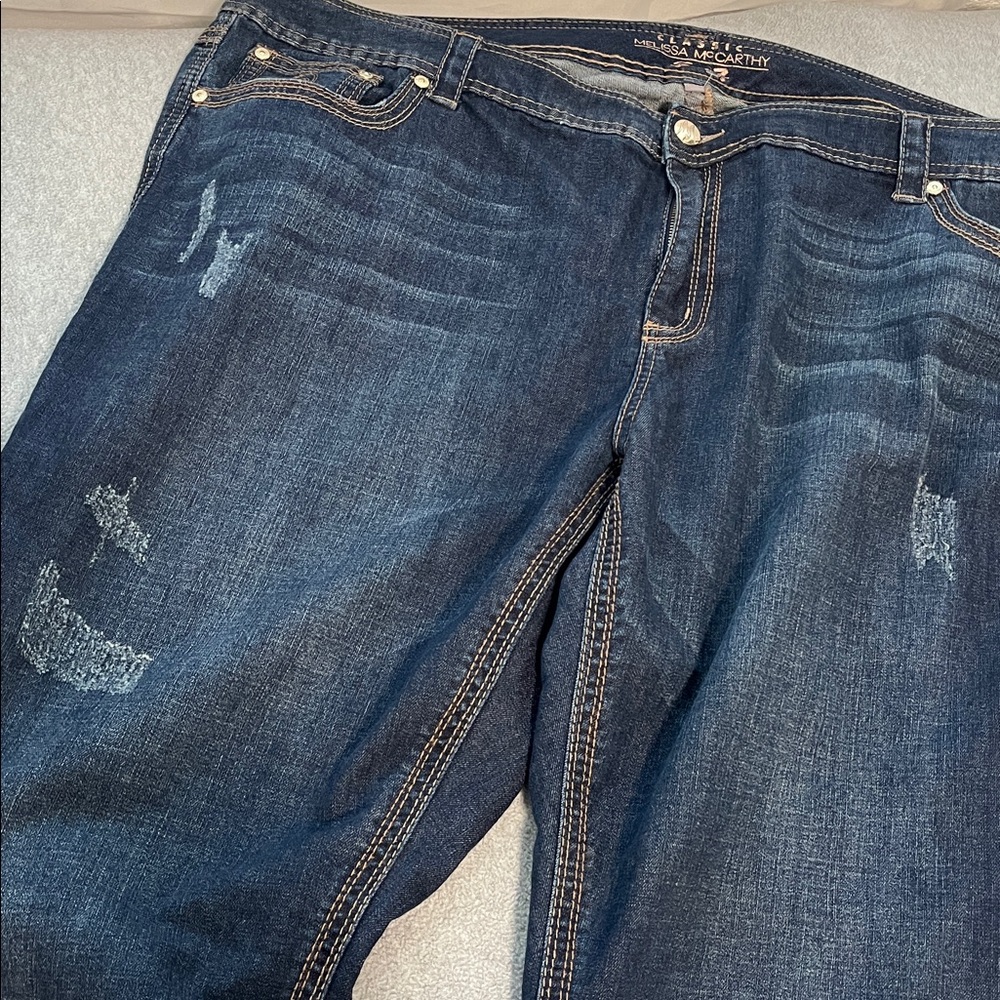 Melissa McCarthy Classic Jeans Size 28W - Picture 9 of 10